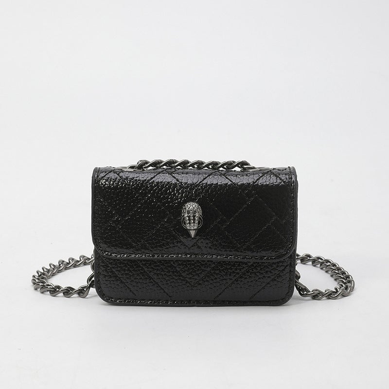 Diamond Chain Bag For Women 2025 Popular Small Square Bag High-End Versatile Mini Crossbody Bag - Image 1